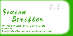 vivien strifler business card